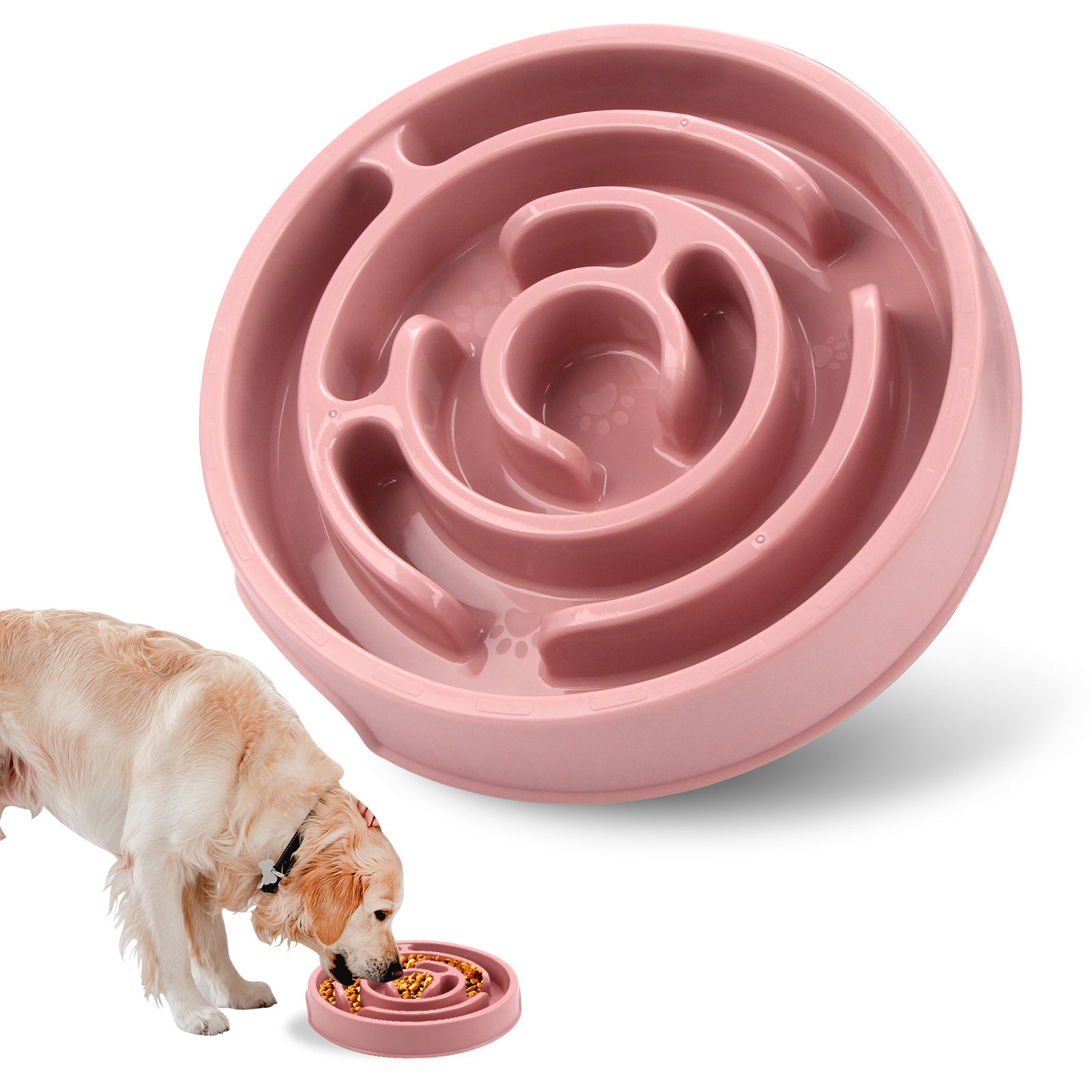 Slow Feeder Dog Bowl – Fun, Healthy Mealtime Made Easy!