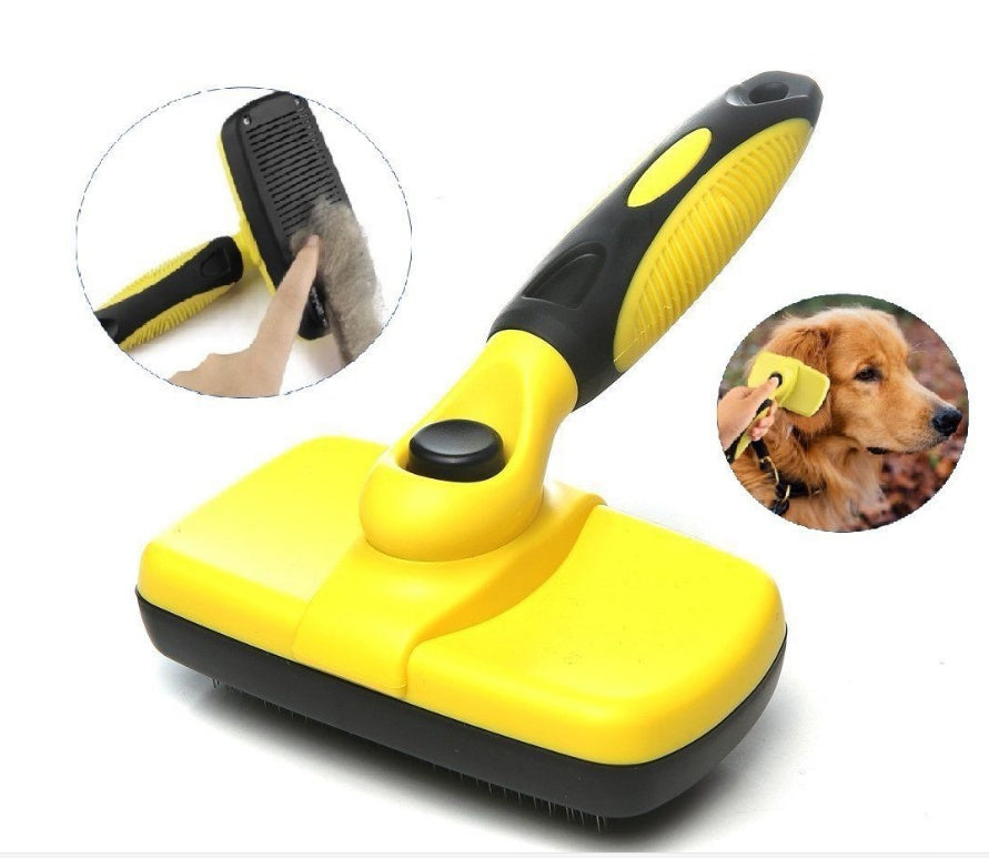 Tangle-Free Slicker Brush for Happy, Shedding-Free Pets