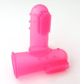 Soft Finger Toothbrush for Easy Pet Dental Care