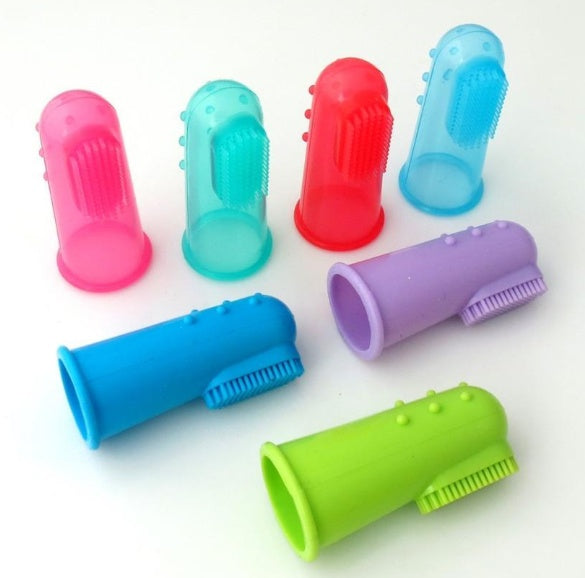 Soft Finger Toothbrush for Easy Pet Dental Care