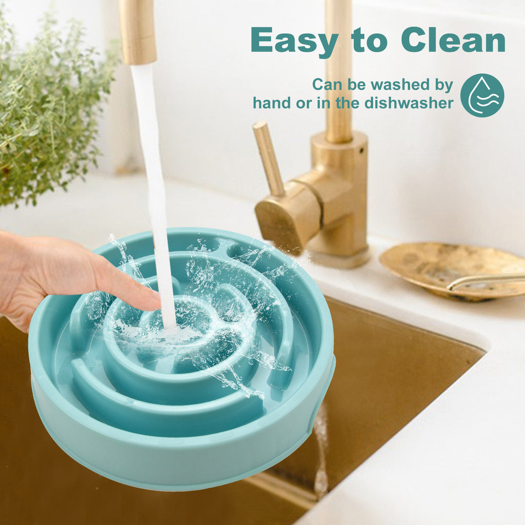 Slow Feeder Dog Bowl – Fun, Healthy Mealtime Made Easy!