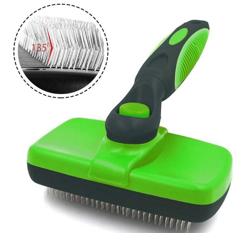 Tangle-Free Slicker Brush for Happy, Shedding-Free Pets