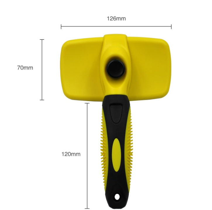Tangle-Free Slicker Brush for Happy, Shedding-Free Pets