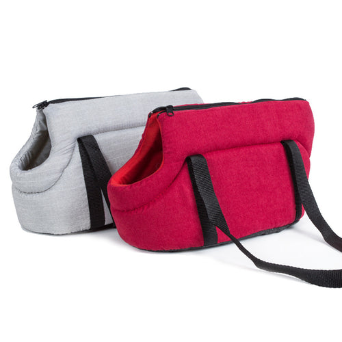 Breathable Pet Travel Bag – Cozy Rides for Small Pets