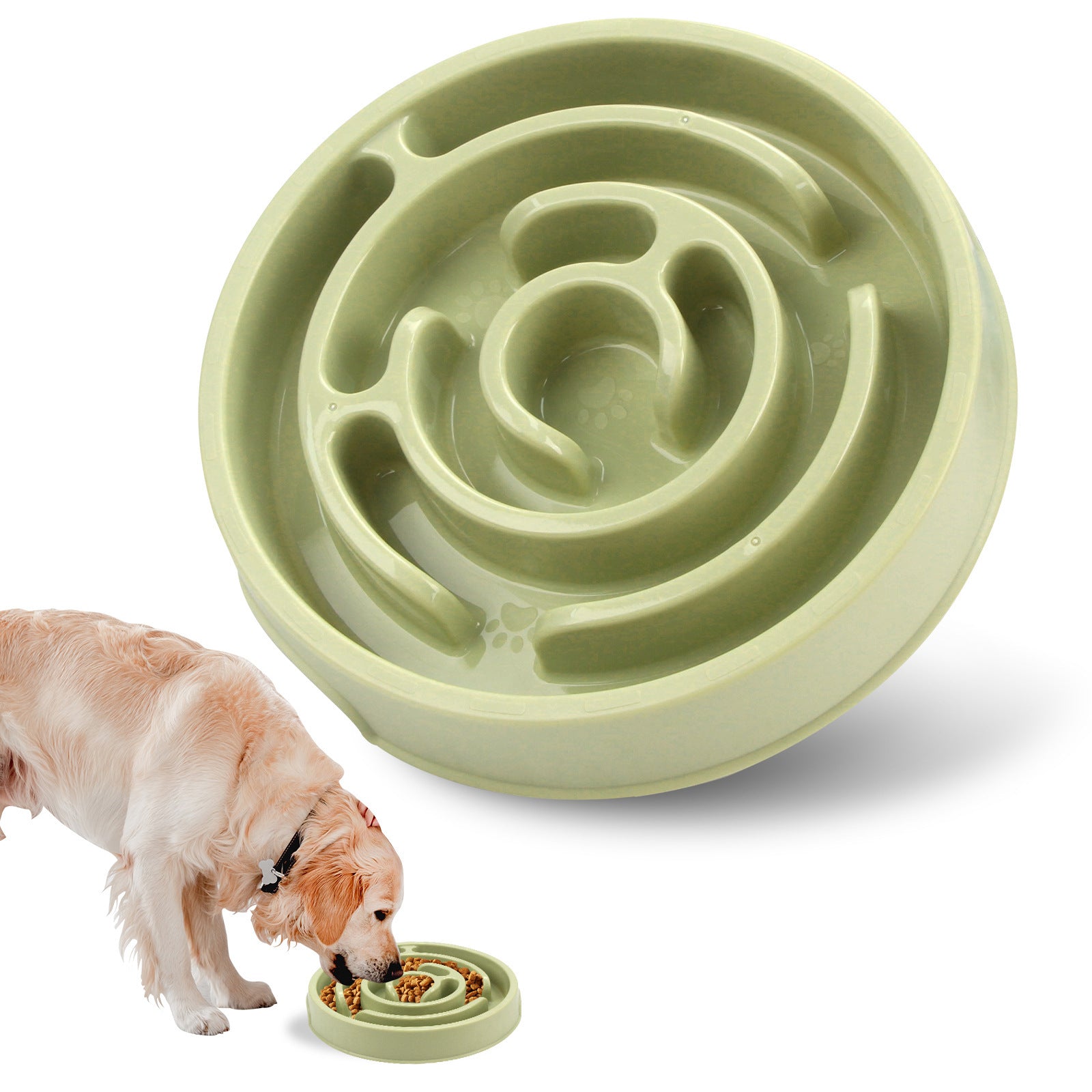 Slow Feeder Dog Bowl – Fun, Healthy Mealtime Made Easy!