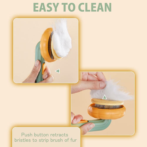 Gentle Grooming Brush – Less Shedding, More Smiles!